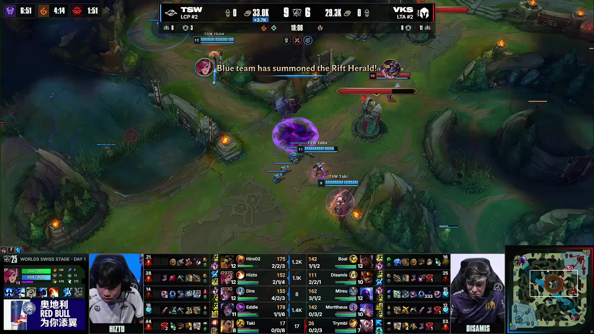 B8 输给 PARIVISION ，NIP 战胜 OG 在 StarSeries Fall 2025 上半区四分之一决赛中